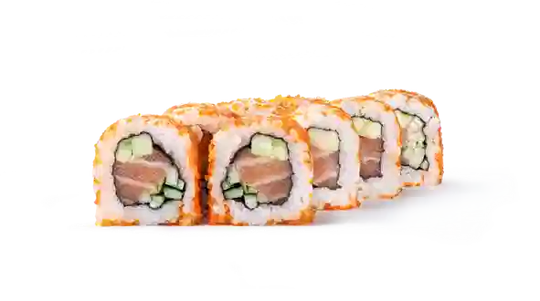 Блюдо Калифорния с лососем в икре меню SUSHI MASTER UA Калифорния с лососем в икре меню SUSHI MASTER UA